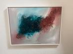 Abstract Schilderij met Reliëf - Investeringskansje!, Antiek en Kunst, Ophalen of Verzenden