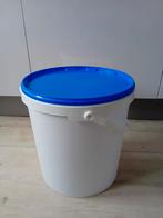 Emmers met deksel 20L (10 voor 30.-), Huis en Inrichting, Emmers, Ophalen of Verzenden, Zo goed als nieuw, Kunststof, Met deksel