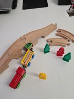 Houten Brio Trein met uitbeiding, Brug  Accessoires, Ophalen of Verzenden, Gebruikt, Jongen of Meisje