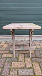 Houten bijzet klaptafel, Tuin en Terras, Tuintafels, Ophalen, Gebruikt, Rechthoekig, Hout