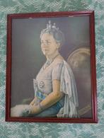 Portret van Koningin Wilhelmina in lijst, Ophalen of Verzenden
