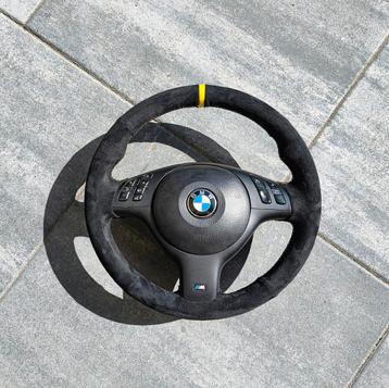 BMW E46 E39 Alcantara M stuur nieuwstaat beschikbaar voor biedingen