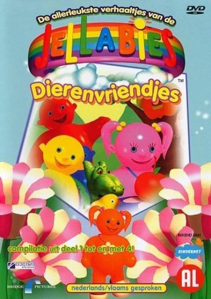 DVD Jellabies - Dierenvriendjes, Cd's en Dvd's, Dvd's | Kinderen en Jeugd, Zo goed als nieuw, Tv fictie, Avontuur, Alle leeftijden