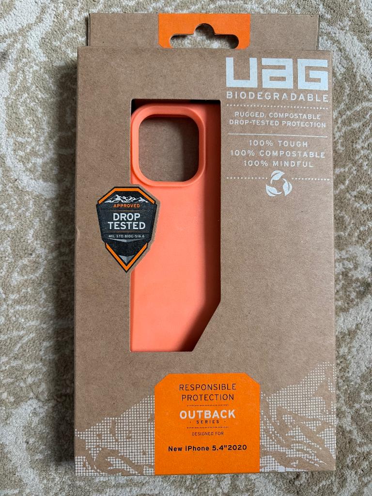 UAG biodegradable drop-tested telefoonhoesje, Ophalen of Verzenden, Nieuw, IPhone 13 mini