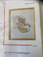 BORDUURPAKKET PERMIN BEATRIX POTTER EGELVROUWTJE, Hobby en Vrije tijd, Borduren en Borduurmachines, Ophalen of Verzenden, Nieuw
