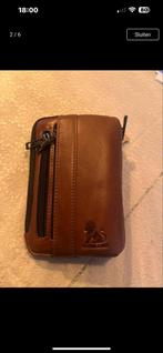 Bruin leren heuptasje, Overige merken, Gebruikt, Bruin, Ophalen of Verzenden