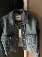 Cropped denim jasje van de zara, maat xs, Kleding | Dames, Ophalen of Verzenden, Zo goed als nieuw, Maat 34 (XS) of kleiner, Blauw