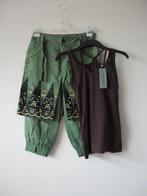 Didi broek/rok met Cora Kemperman topje maat 36/38, Didi + Cora Kemperman, Bruin, Verzenden, Zo goed als nieuw