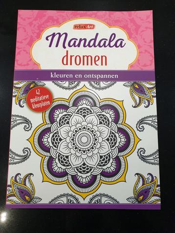 Relax Art Mandala dromen kleuren en ontspannen nieuw! beschikbaar voor biedingen