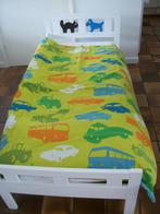 Peuterbed - Ikea Kritter - Wit Lattenbodem, Uitvalplank zgan, Ophalen, 70 tot 85 cm, 140 tot 160 cm, Zo goed als nieuw
