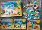 Lego creator 31128 3-in-1 dolfijn en schildpad, Ophalen of Verzenden, Zo goed als nieuw, Complete set, Lego
