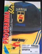 Cambuur - Sparta 2000/2001, Ophalen of Verzenden, Zo goed als nieuw, Overige binnenlandse clubs, Boek of Tijdschrift