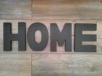 Zwarte letters HOME, Ophalen of Verzenden, Gebruikt