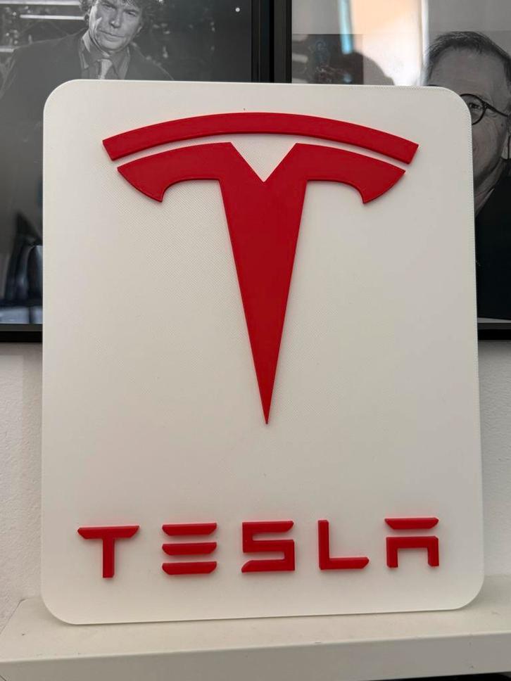 Tesla Sculptuur - Wanddecoratie 30cm, Huis en Inrichting, Woonaccessoires | Wanddecoraties, Nieuw, Ophalen of Verzenden