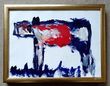 doek 30 x 40 cm ===Anton Heyboer 1924-2005===het beest=== beschikbaar voor biedingen