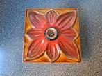 Vintage lamp flower power bloem. 21X21 cm., Antiek en Kunst, Antiek | Lampen, Ophalen of Verzenden
