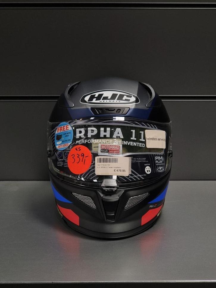HJC RPHA 11 Texen, Maat XS outlet., Motoren, Kleding | Motorhelmen, Dames, Heren, Integraalhelm, XS, HJC, Nieuw met kaartje, Ophalen of Verzenden
