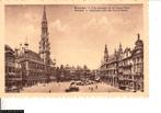 Ansichtkaart	Brussel	Grote Markt, Verzamelen, Verzenden, 1920 tot 1940, Ongelopen, Brussel (Gewest)