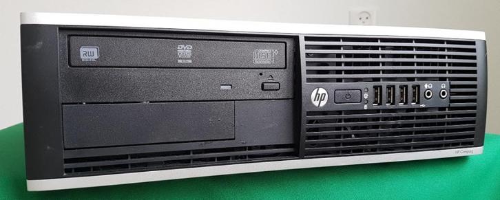 Topmerk HP Allround Pc W11 SSD/HD 8Gb Ram Lcd 23 ", Computers en Software, Desktop Pc's, Gebruikt, 4 Ghz of meer, SSD, 8 GB, Met monitor