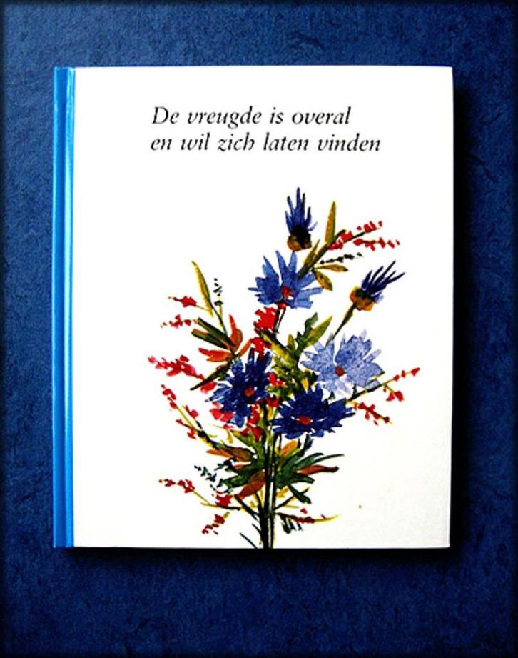 De Vreugde is overal en wil zich laten vinden - A Schrieber, Boeken, Gedichten en Poëzie, Zo goed als nieuw, Verzenden