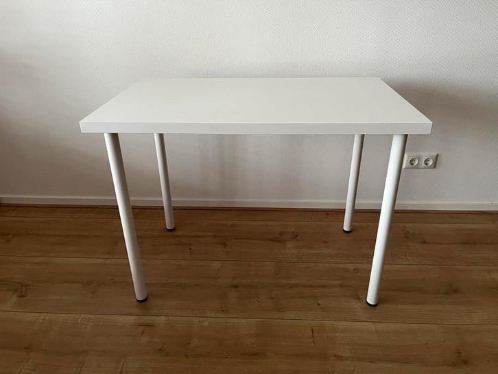 Linnmon/Adils bureau tafel 100x60 cm, Huis en Inrichting, Bureaus, Gebruikt, Bureau, Ophalen