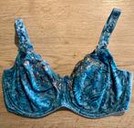 Prima donna 85E full cup print petrol met kant, Verzenden, BH, Groen, Prima donna