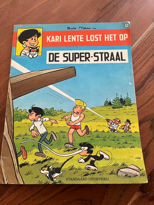 KARI LENTE 16 DE SUPER-STRAAL 1E DRUK 1968, Boeken, Stripboeken, Zo goed als nieuw, Eén stripboek, Ophalen of Verzenden