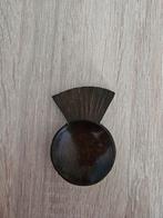 Antieke caddy spoon of theelepel Schotland hout, Antiek en Kunst, Verzenden