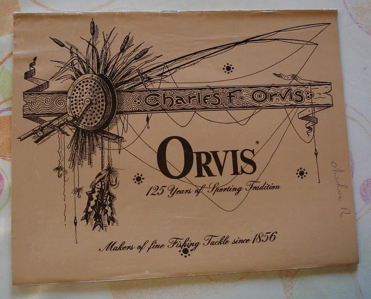 3 x Orvis  + G.Loomis vliegvis catalogen, Watersport en Boten, Hengelsport | Vliegvissen, Gebruikt, Overige typen, Ophalen