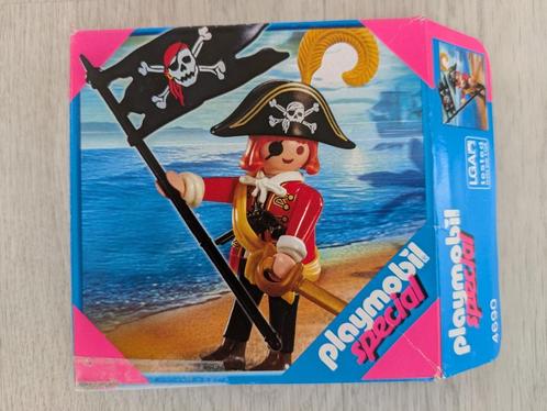 Playmobil 4690 Piraat met vlag, Kinderen en Baby's, Speelgoed | Playmobil, Zo goed als nieuw, Complete set, Ophalen of Verzenden