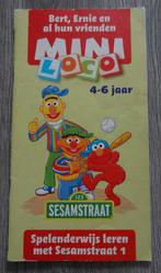 Mini loco boekje sesamstraat, spelenderwijs leren, Ophalen of Verzenden, Gebruikt