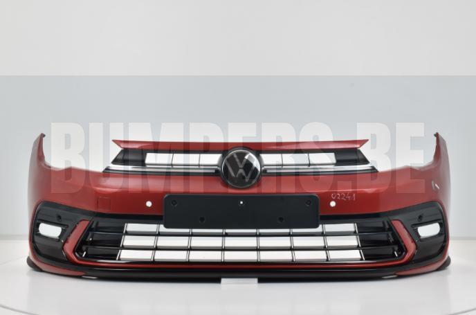 Bumper VOLKSWAGEN POLO 2G 2G0 R-LINE R LINE FACELIFT  Voorbu, Auto-onderdelen, Carrosserie en Plaatwerk, Bumper, Voor, Gebruikt