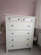 IKEA Hemnes ladekast met 6 lades, wit, Ophalen, 100 tot 150 cm, 5 laden of meer, 100 tot 150 cm