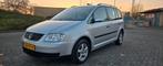 Volkswagen Touran 1.6 Airco Apk Trekhaak 2003 Grijs, Voorwielaandrijving, Stof, 1402 kg, 4 cilinders