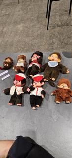 Vintage Monchhichi Aapjes - Beschadigd, Ophalen of Verzenden, Gebruikt, Overige typen, Overige