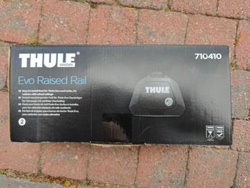 Thule Evo raised rail 710410 adapter set - ZGAN met garantie beschikbaar voor biedingen
