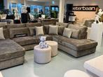 Luxe Velvet Teddy U-bank Pocket 200x370x250cm Taupe Khaki, Info@oosterbaanwonen.nl, Venus 31 8448CE Heerenveen, Hoekbank, Oosterbaan Wonen