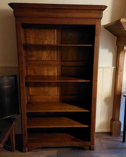 ==Prachtige eikenhouten landelijke boekenkast klassiek==, Huis en Inrichting, Kasten | Boekenkasten, Nieuw, 100 tot 150 cm, 200 cm of meer