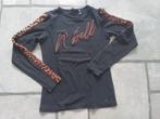 Een plaatje dit NOBELL shirt met panter details 146/152, Gebruikt, Nobell, Meisje, Ophalen of Verzenden