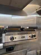 HENDI contactgrill | geribd/glad | REPARATIE VEREIST, Ophalen, Gebruikt