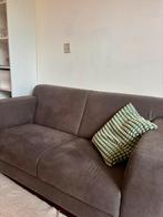 Antraciet tweepersoonsbank, Huis en Inrichting, Ophalen, 150 tot 200 cm, Tweepersoons, Zo goed als nieuw