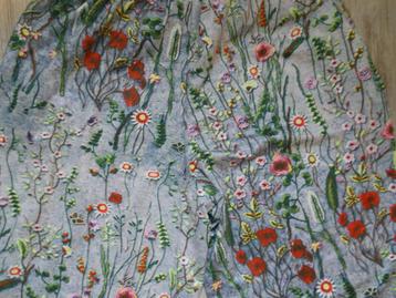 Vrolijke bloemen broek maat XXL beschikbaar voor biedingen