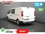 Renault Trafic 2.0 dCi 120 pk L2 DC Dubbel Cabine BPM VRIJ!, Voorwielaandrijving, Stof, Gebruikt, Euro 6