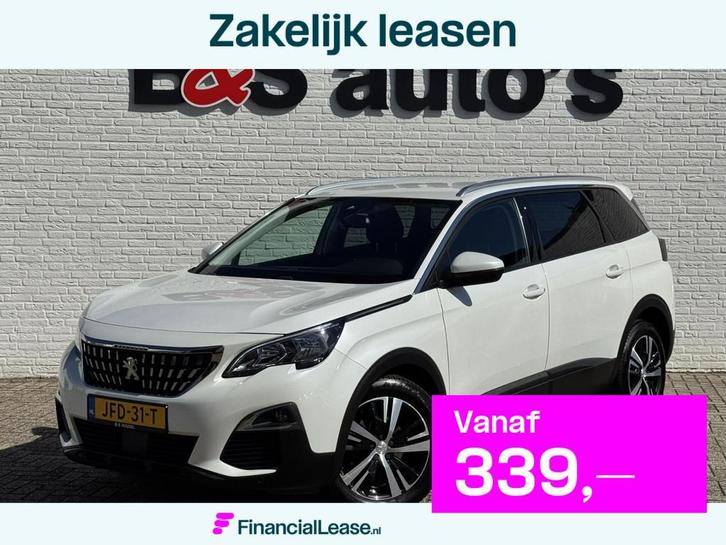 Peugeot 5008 1.2 PureTech Blue Lease Premium Avantage Automa, Auto's, Peugeot, Bedrijf, Lease, Financial lease, ABS, Achteruitrijcamera