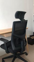 Ergonomische Bureaustoel met onderrugsteun, Ophalen, Zo goed als nieuw, Zwart
