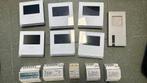Comelit Intercom systeem met 6 video screens, Ophalen, Ingebouwde camera, Gebruikt, Bedraad