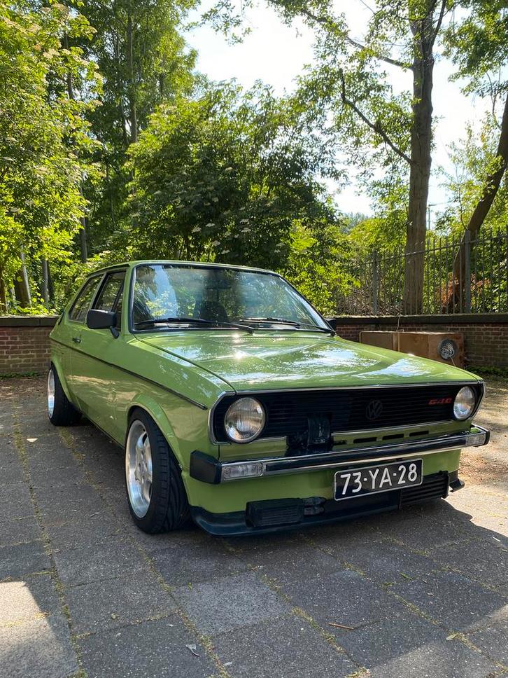 Volkswagen Polo 1.3 G40, Auto's, Volkswagen, Particulier, Polo, Benzine, Hatchback, Handgeschakeld, Geïmporteerd, Groen, Leder