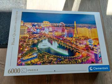 Clementoni Las Vegas 6000 stukjes high quality collection beschikbaar voor biedingen