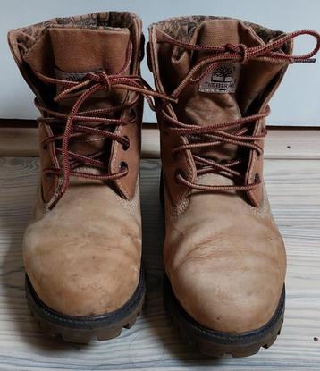 Vintage stevige suede boots berg schoenen Timberland 