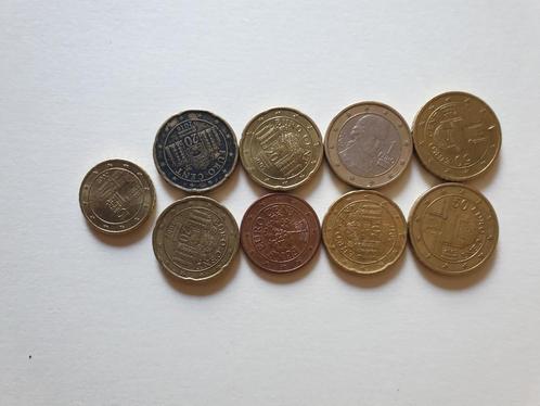 Diverse euromunten Oostenrijk, Postzegels en Munten, Munten | Europa | Euromunten, Oostenrijk, Verzenden